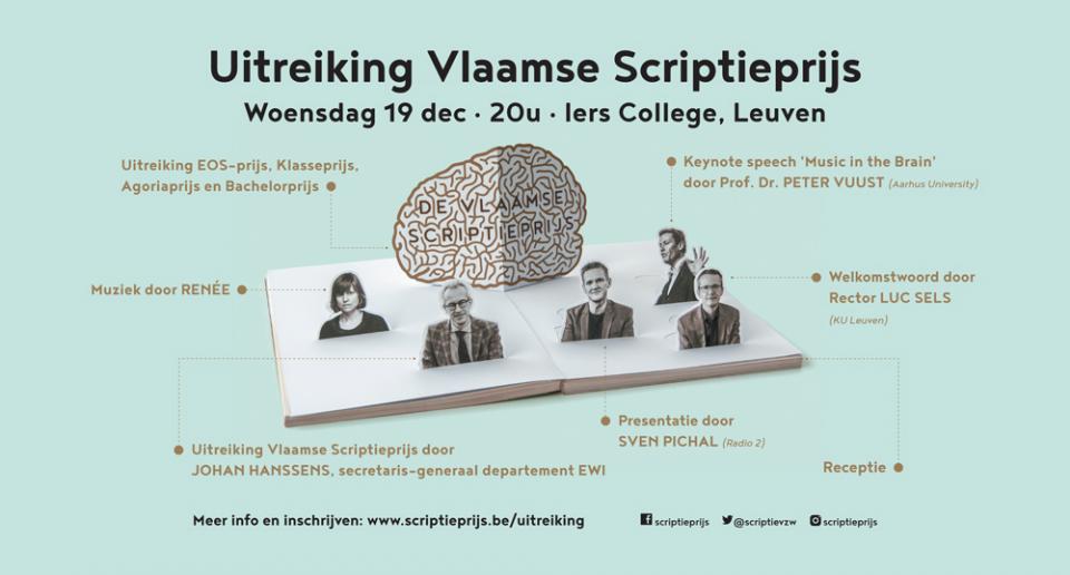 Uitreiking Vlaamse Scriptieprijs