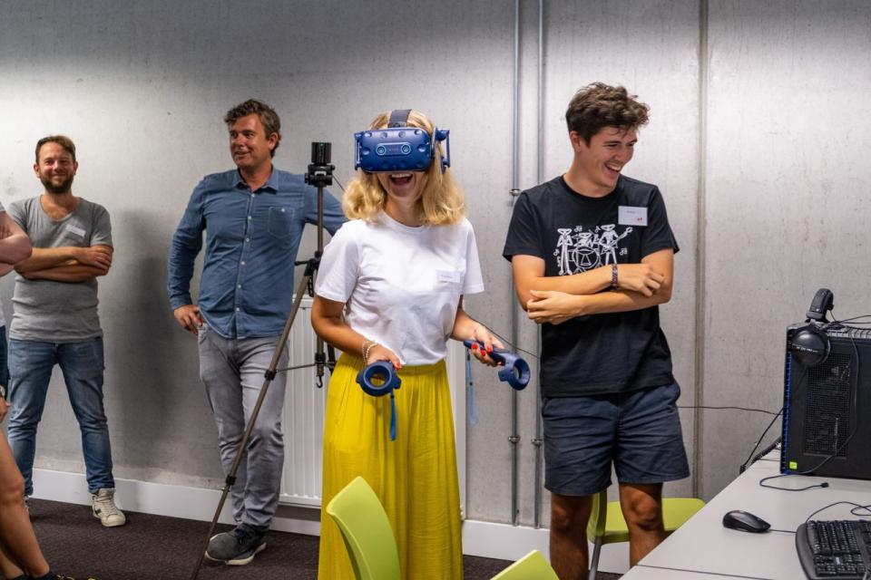 AP hogeschool VR immersive lab antwerpen