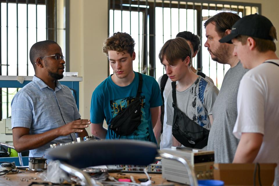 IT studenten in Zanzibar