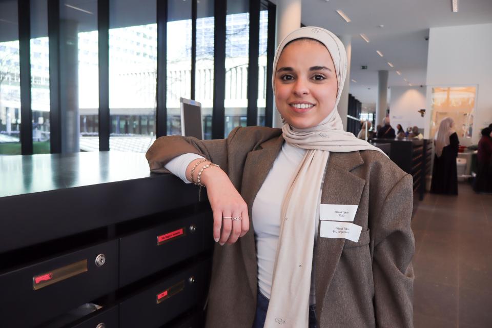 Nihad Tahri, oud-studente Islamitische Godsdienst.