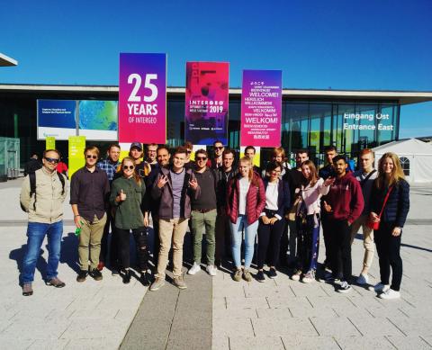 Intergeo Stuttgart AP hogeschool antwerpen landmeten student
